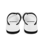 Men's White SOVERENO Flip Flops - Model III