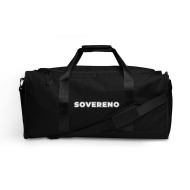Men's Black SOVERENO Duffle Bag - Model IV Men's Black SOVERENO Duffle Bag - Model IV