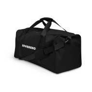 Men's Black SOVERENO Duffle Bag - Model IV Men's Black SOVERENO Duffle Bag - Model IV