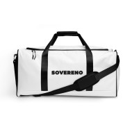 Men's White SOVERENO Duffle Bag - Model III Men's White SOVERENO Duffle Bag - Model III