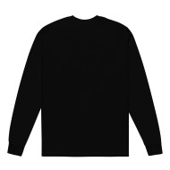 Men's Black SOVERENO Long Sleeve T-shirt with a BIG logo on the front - Model IV Men's Black SOVERENO Long Sleeve T-shirt with a BIG logo on the front - Model IV