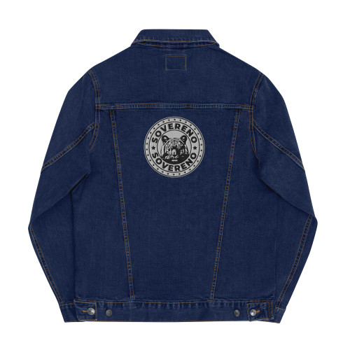 Men's Blue Denim Jacket Model Classic II