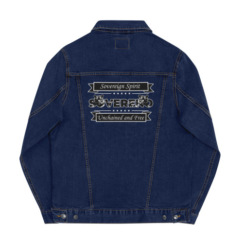 Men's Blue Denim Jacket Model Classic III