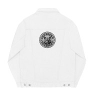 Men's White SOVERENO Classic Denim Jacket - Model II Men's White SOVERENO Classic Denim Jacket - Model II