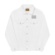 Men's White SOVERENO Classic Denim Jacket - Model III Men's White SOVERENO Classic Denim Jacket - Model III