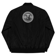 Men's Black SOVERENO Premium Bomber Jacket - Model I Men's Black SOVERENO Premium Bomber Jacket - Model I