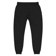 Men's Black SOVERENO Sweatpants with a logo on the front - Model IV Men's Black SOVERENO Sweatpants with a logo on the front - Model IV