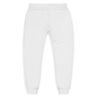 Men's White SOVERENO Sweatpants with a logo on the front - Model III Men's White SOVERENO Sweatpants with a logo on the front - Model III